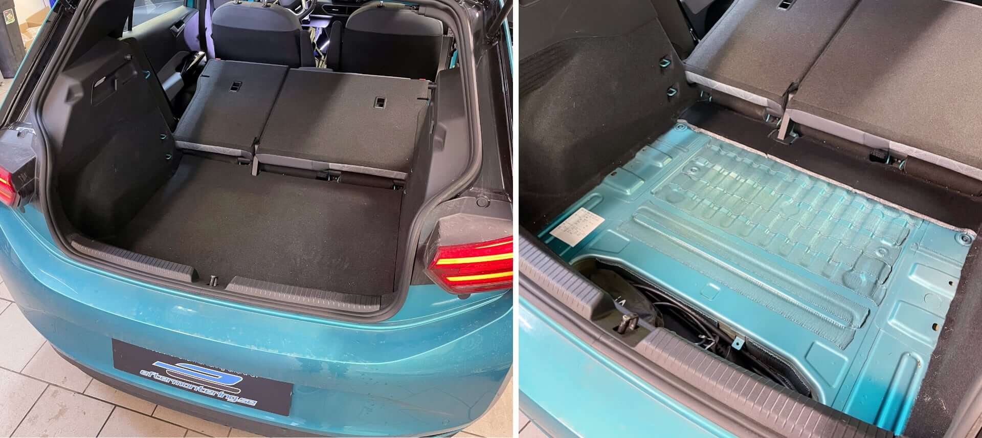 ID.3 lastgolv bagage